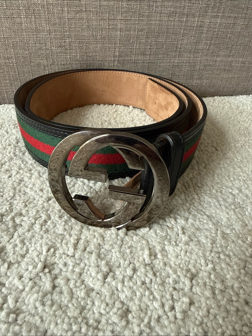 Gucci Web Belt